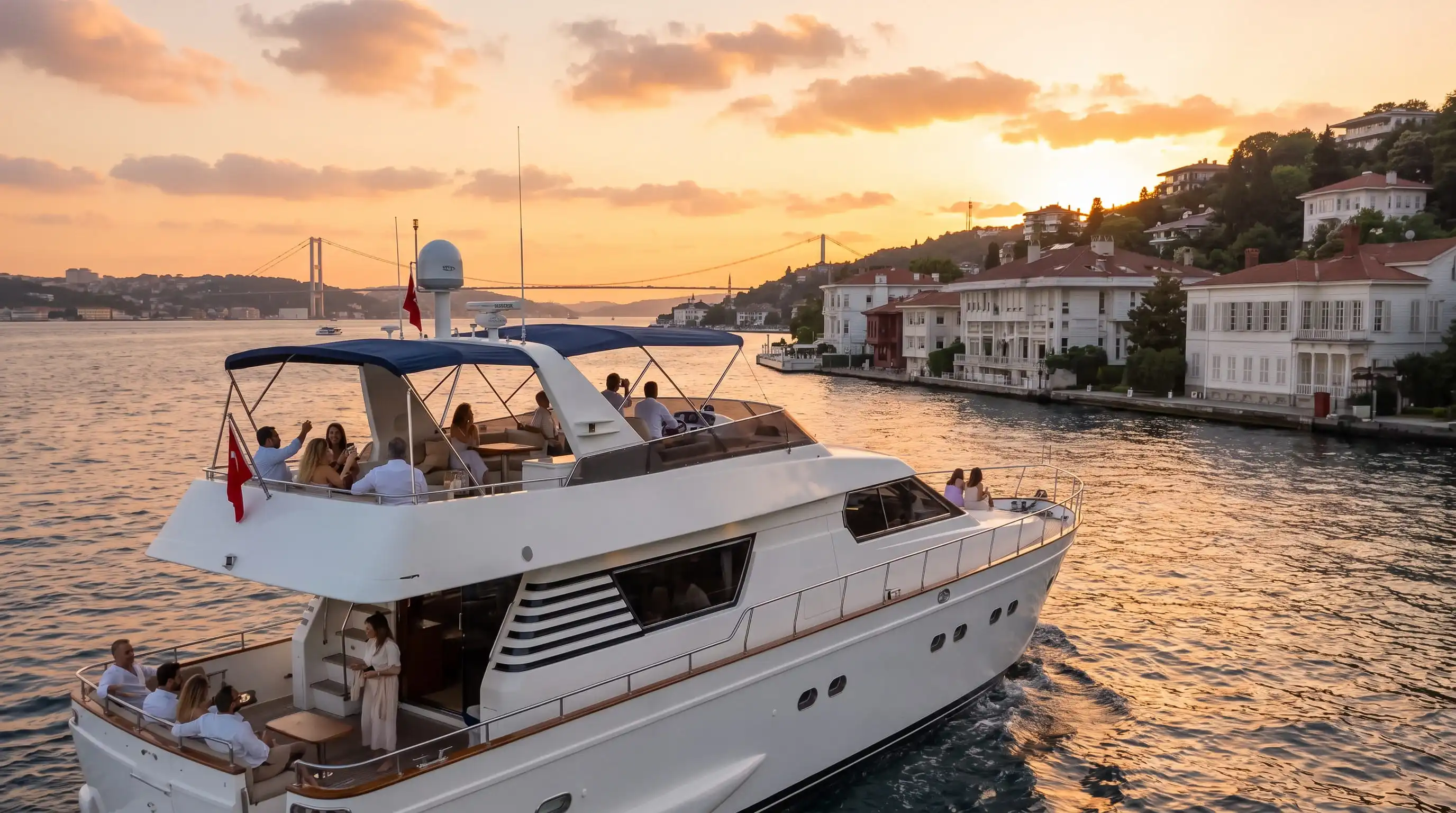 İstanbul Boğazı'nda Gün Batımı Turu