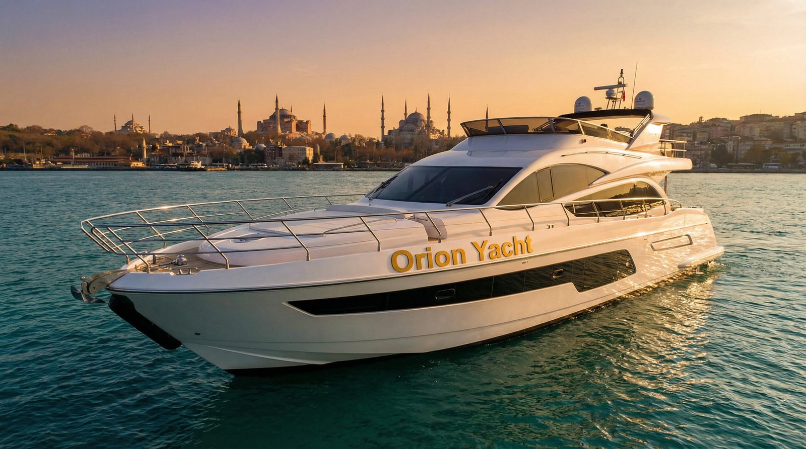 Ayasofya ve Sultanahmet Camii Eşliğinde Özel Yat Kiralama