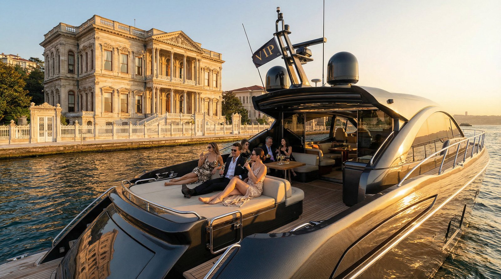 Said Halim Paşa Yalısı Manzaralı VIP Tekne Turu