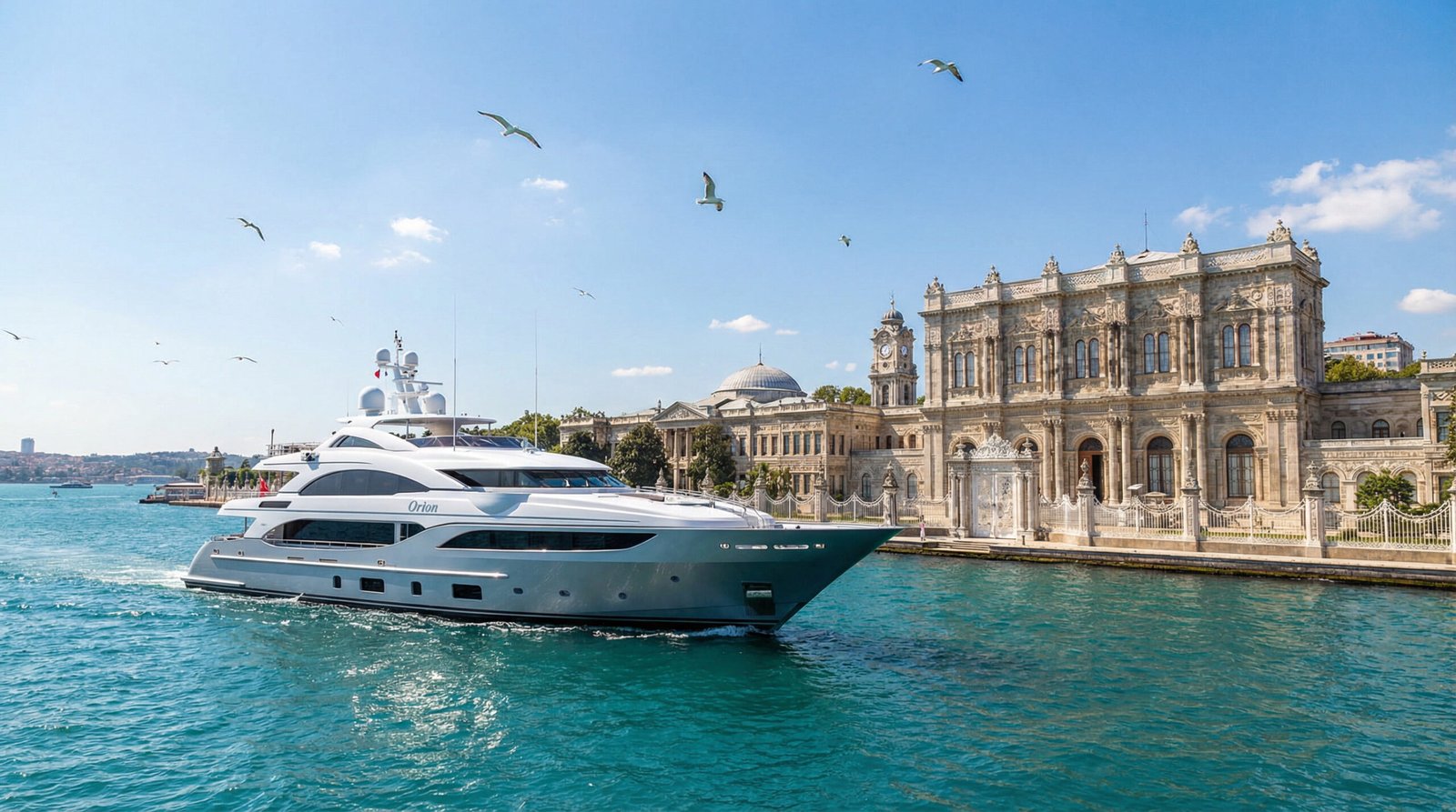 Boğaz'da Akşam Yemeği İçin Kiralık Yat