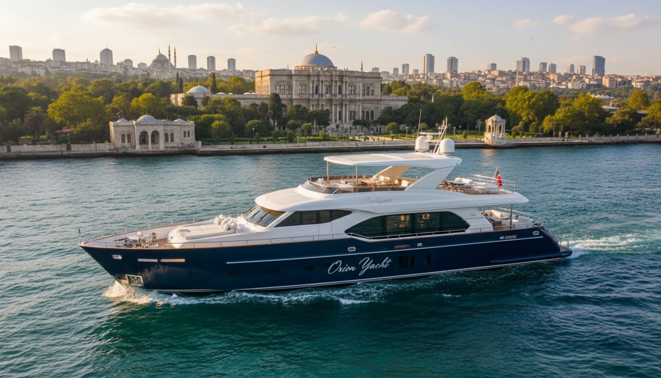 Çırağan Sarayı Lüks Tekne Kiralama