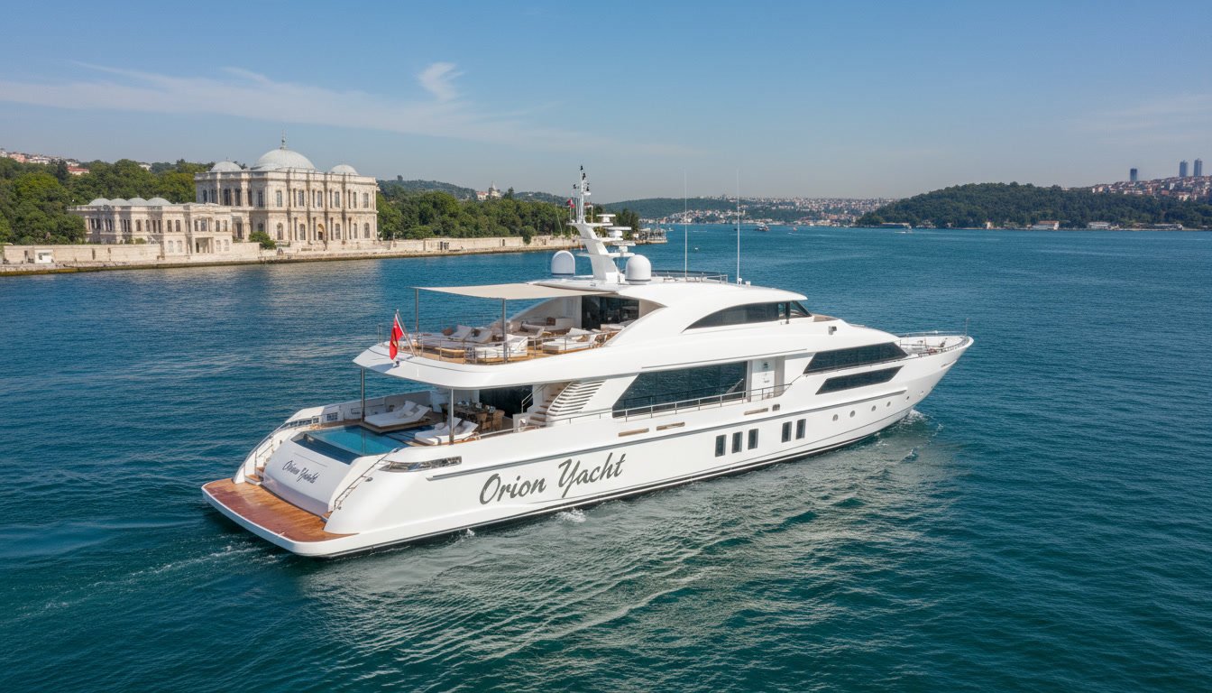 Çırağan Sarayı Lüks Yat Kiralama