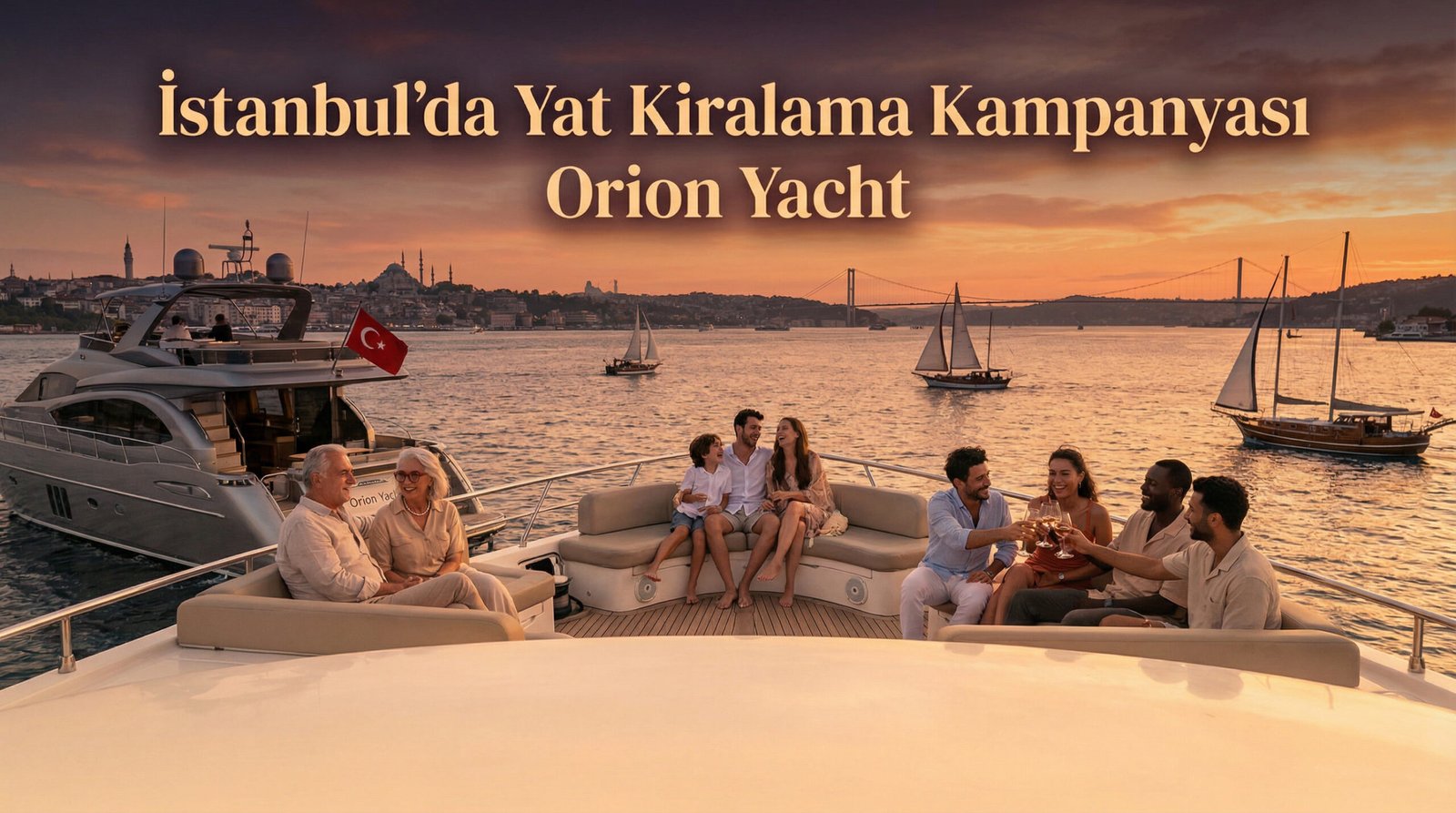 İstanbul’da Kiralık Yat Kampanyası