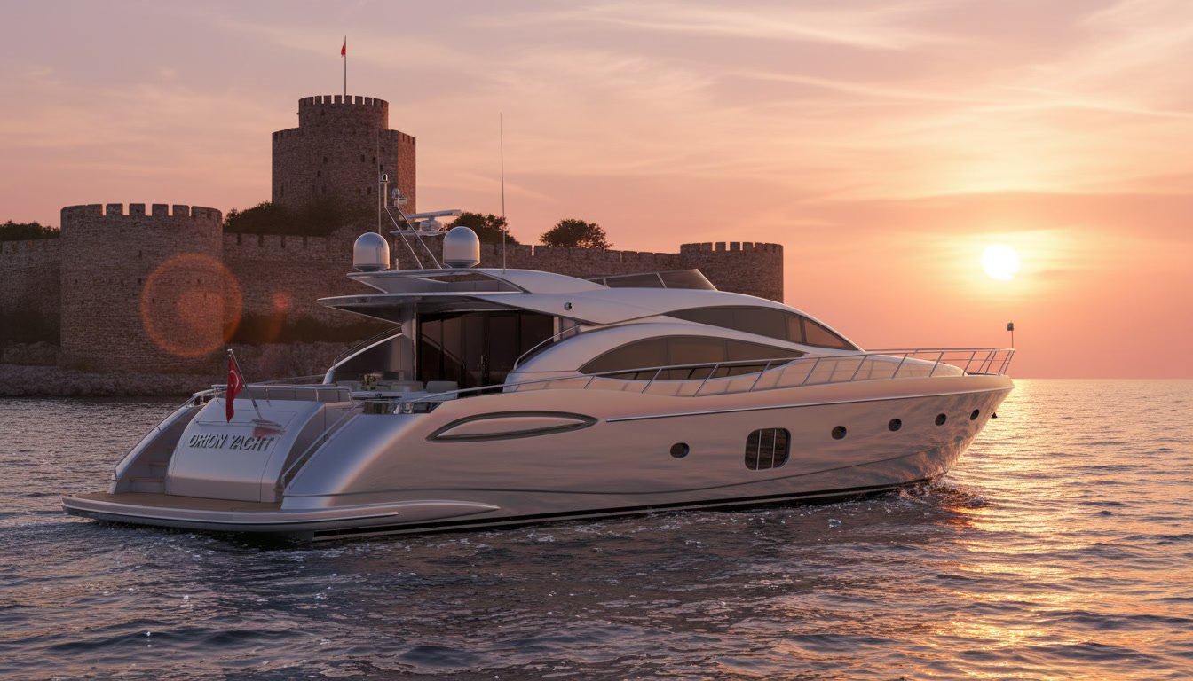 İstanbul’da Yatla Romantik Akşam Yemeği