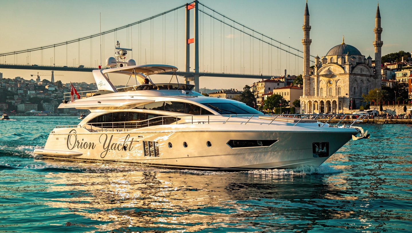 İstanbul Boğaz Manzaralı Yat Gezisi