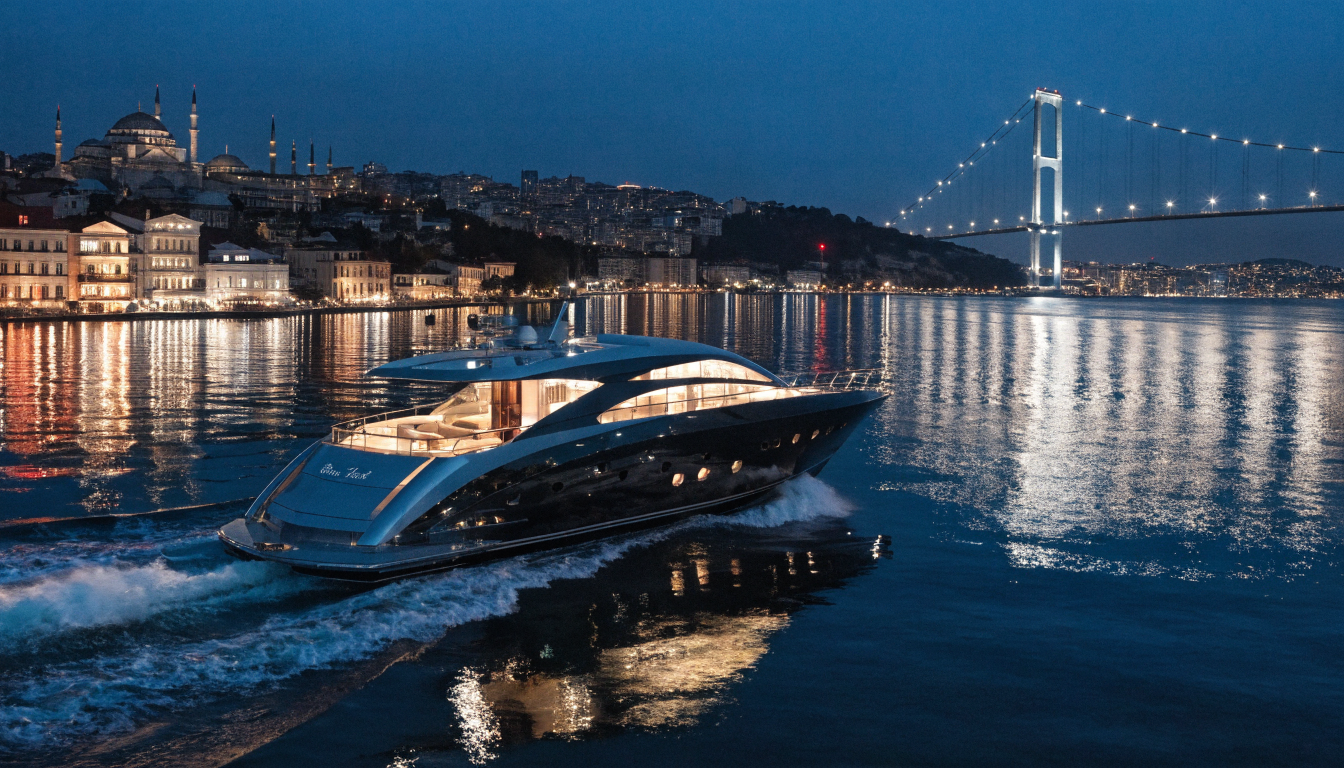 İstanbul’da Gece Tekne Turu